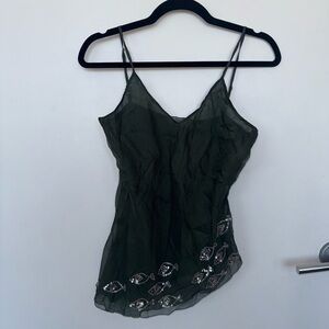 Backwoods NY  Embellished Women's Top